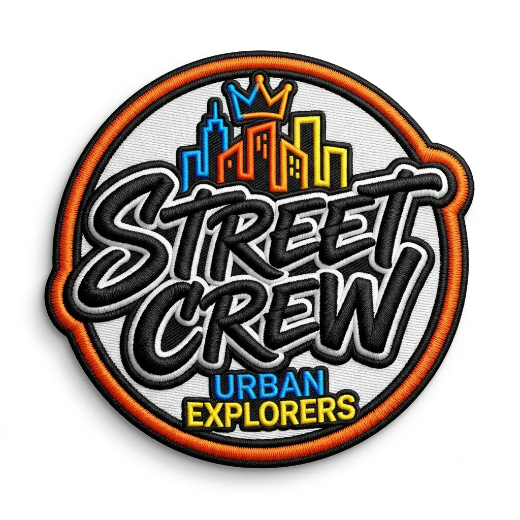 Custom 3D Puff Embroidered Patches
