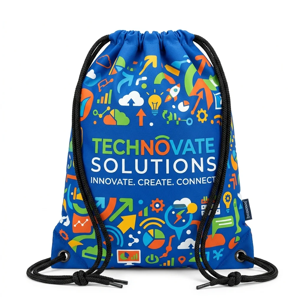 Custom Drawstring Bags for Promotions, Retail, & Events