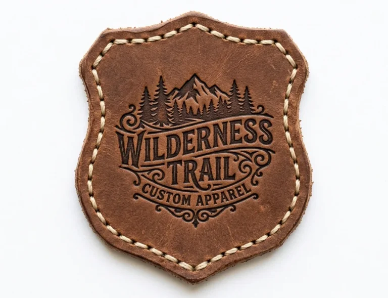 Custom Leather Patches Designed for Brands & Businesses