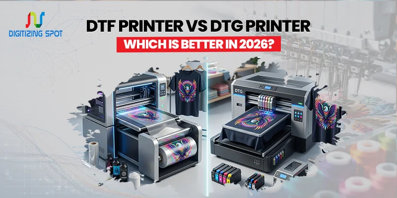 DTF Printer vs DTG Printer