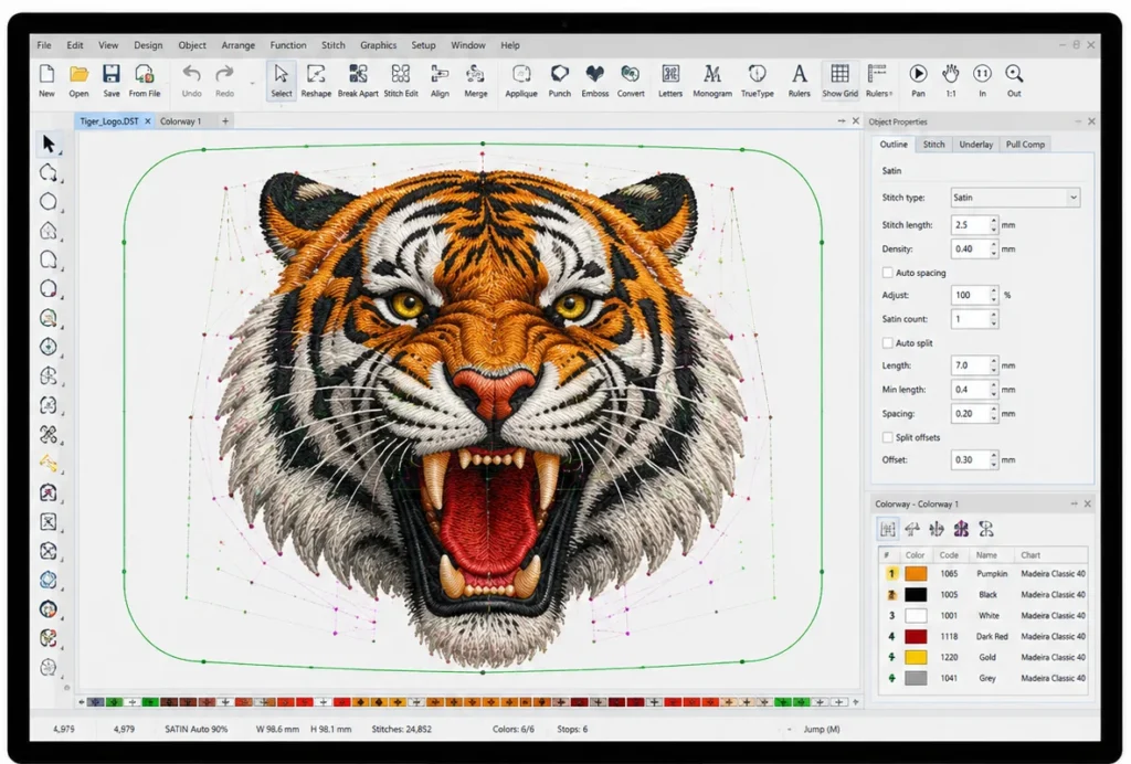 Online Embroidery Digitizing Service for Easy Ordering