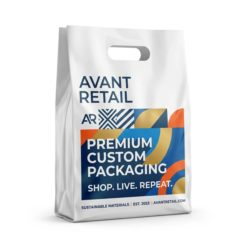 Professional D-Cut Bags for Retail & Business Packaging