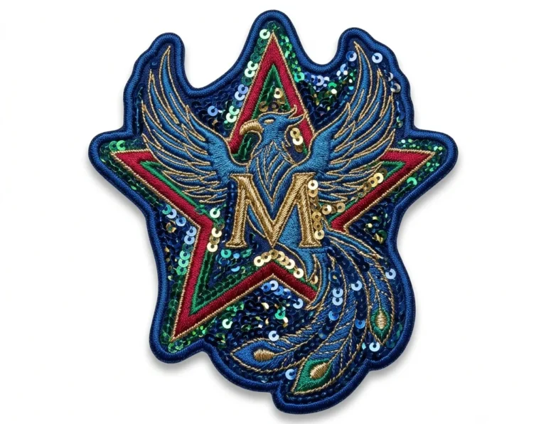 Sparkling Custom Sequin Patches for Fashion in USA