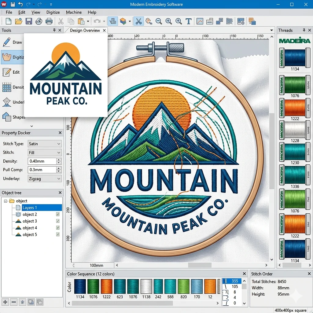 Why Businesses Choose Our Custom Digitizing Services